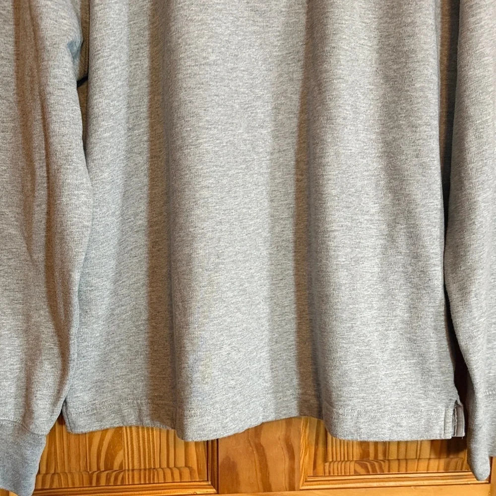 J. Crew Heathered Gray Authentic Fleece Men’s Medium